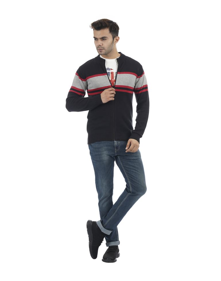 Porto Bello Men's Casual Winter Wear Cardigan